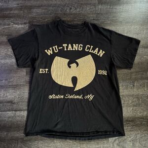 Wu-Tang Clan Staten Island NY Hip Hop Music Tee Shirt Size Large